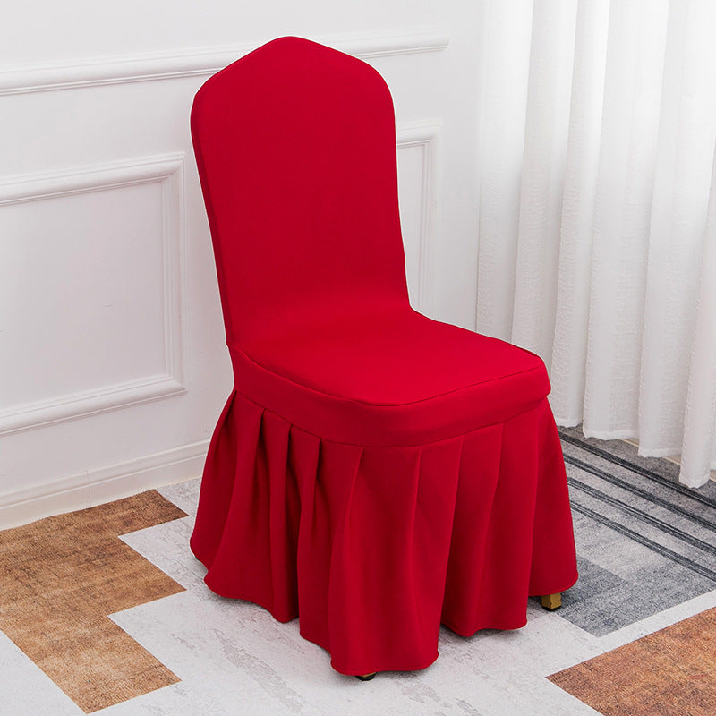 Stretch Banquet Chair Cover Red