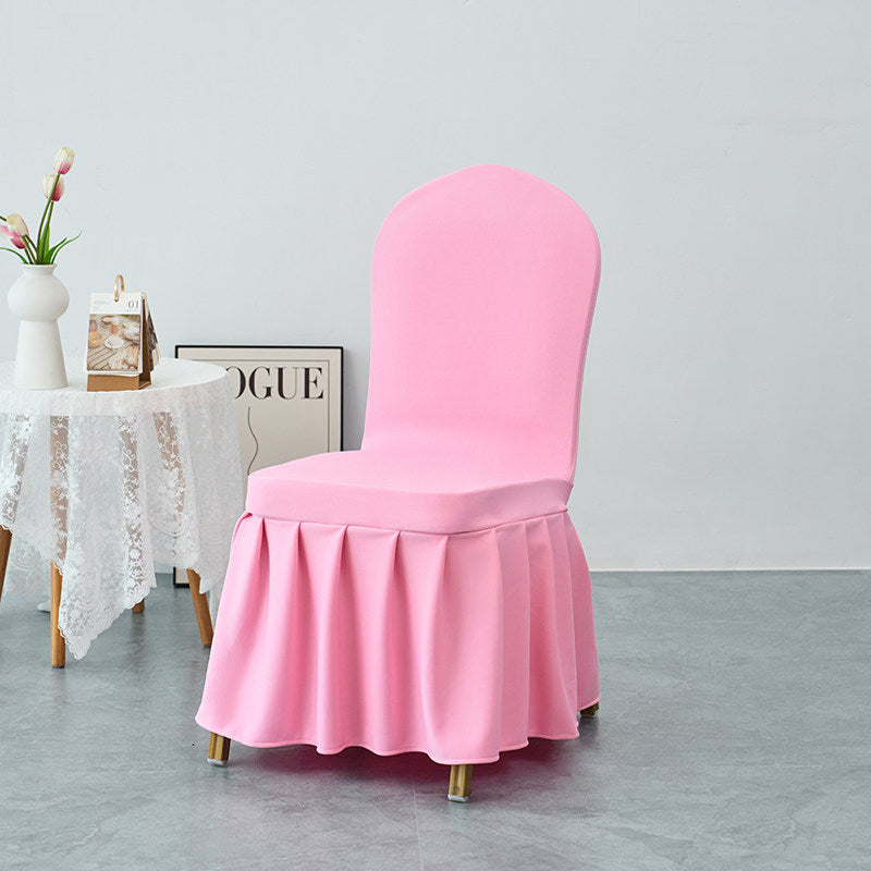 Stretch Banquet Chair Cover Pink