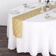 Polyester 108"x12" Table Runner Champagne