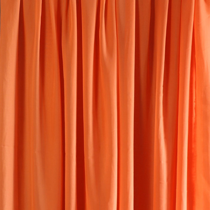 Chiffon Ceiling Drapery With Rod Pocket 5ftx32ft Orange