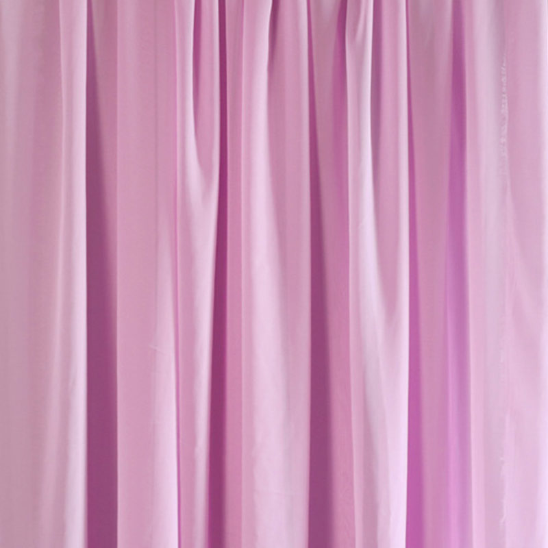 Chiffon Ceiling Drapery With Rod Pocket 5ftx32ft Pink