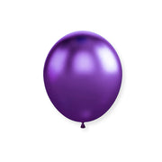 10" Latex Balloons 50 Pcs Chrome Purple