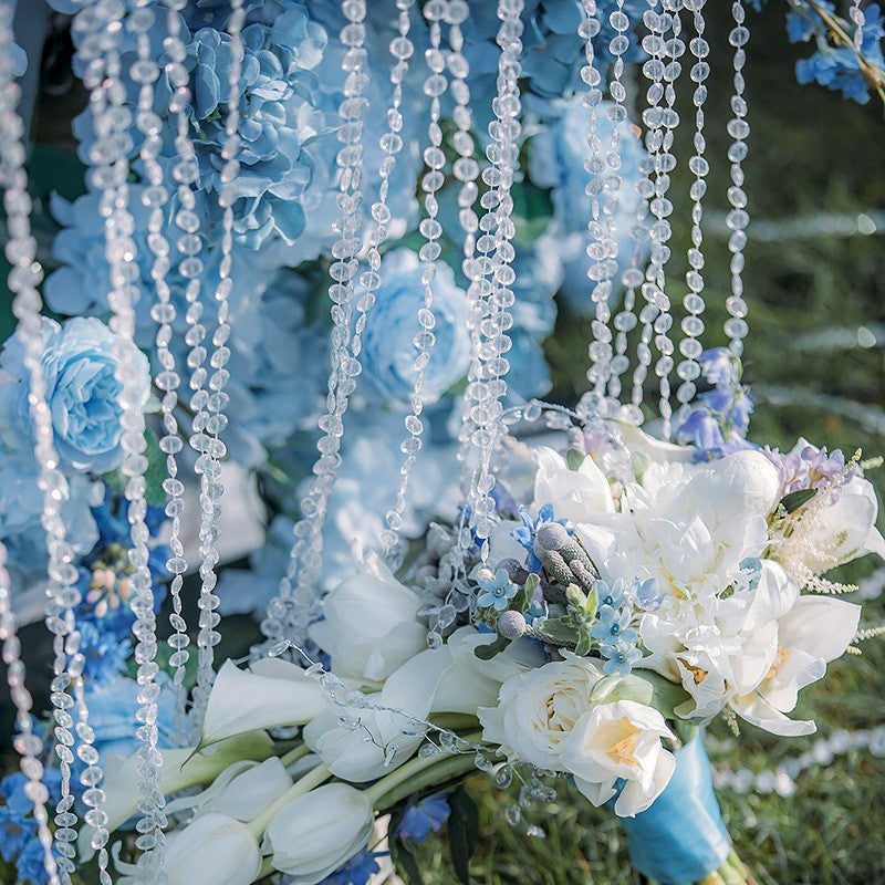 35 Pcs Crystal Diamond Beaded Curtain 3ft