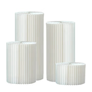 Foldable Paper Columns Display Stand Cardboard Cylinder Cake Stands 8” 16“ 24“ 32”