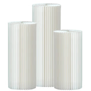 Foldable Paper Columns Display Stand Cardboard Cylinder Cake Stands 24“ 32” 40"