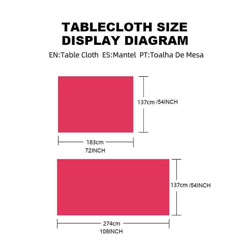 Polka Dot Print Disposable Tablecloth Plastic Rectangular Table Cover for Birthday, Christmas, Halloween Party Decorations 1 Pack