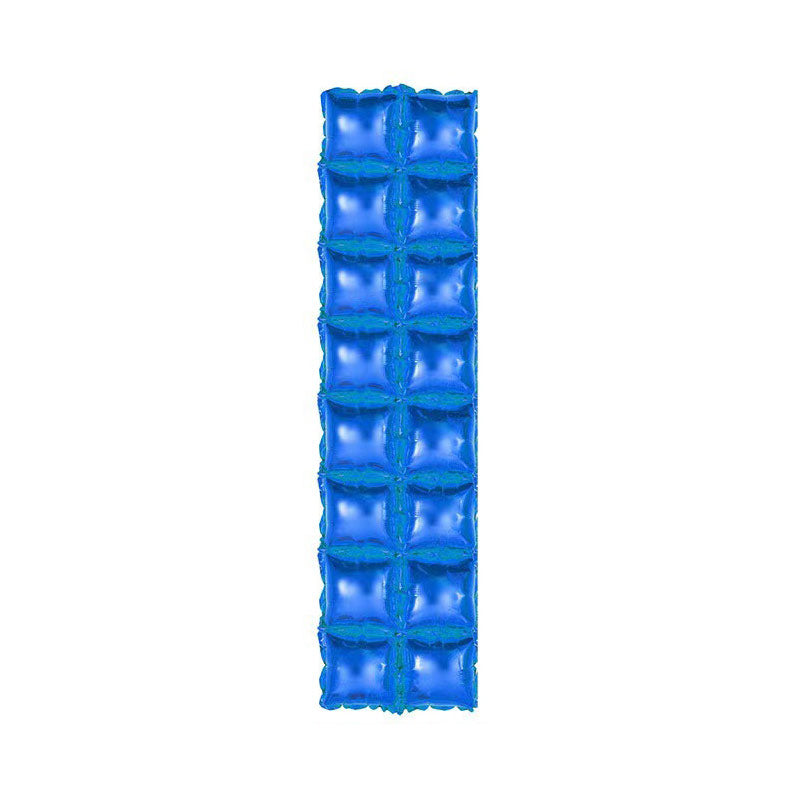 10 Pack Double Row Mylar Foil Balloon Backdrop 41"X11" Blue