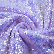 Encrypted Iridescent Sequin Fabric 51" Purple