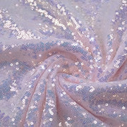 Encrypted Iridescent Sequin Fabric 51" Light Purple