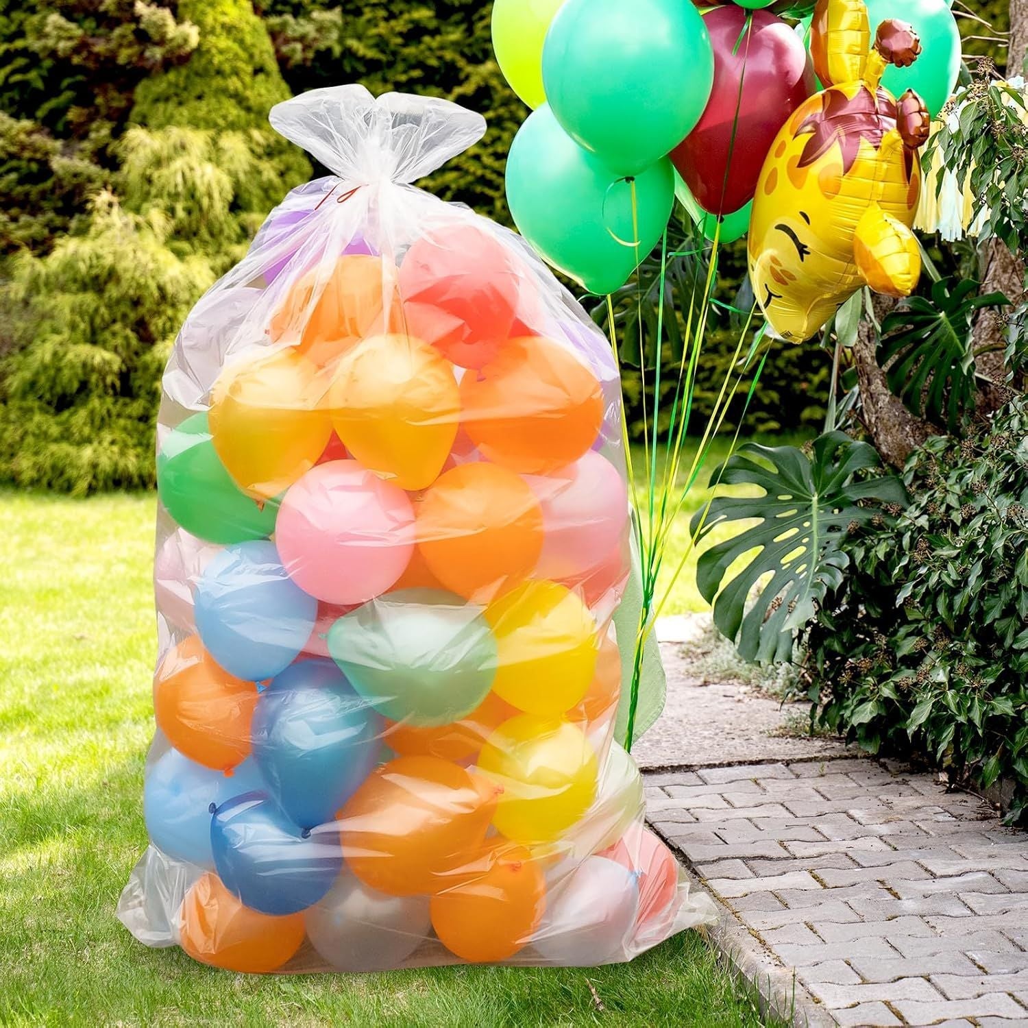 2 Pack Extra Large Balloon Bags for Transport 98.5" x 59"