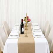 Linen Table Runner 12"x108" Camel