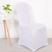 Folding Chair Cover Thick White