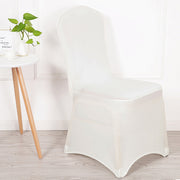 Folding Chair Cover Thick Milky White