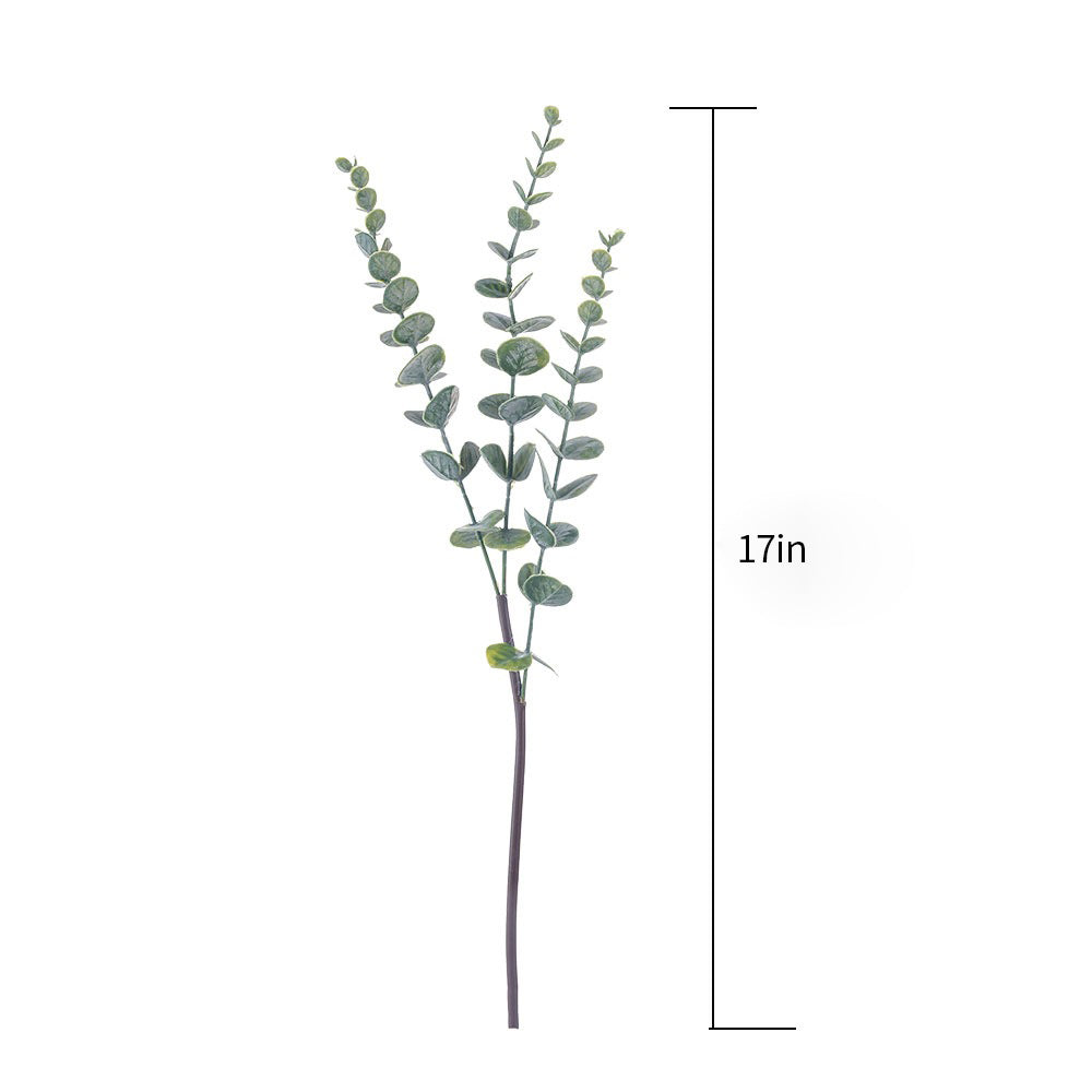 30 Stems Frosted Green Artificial Eucalyptus Sprays 17"