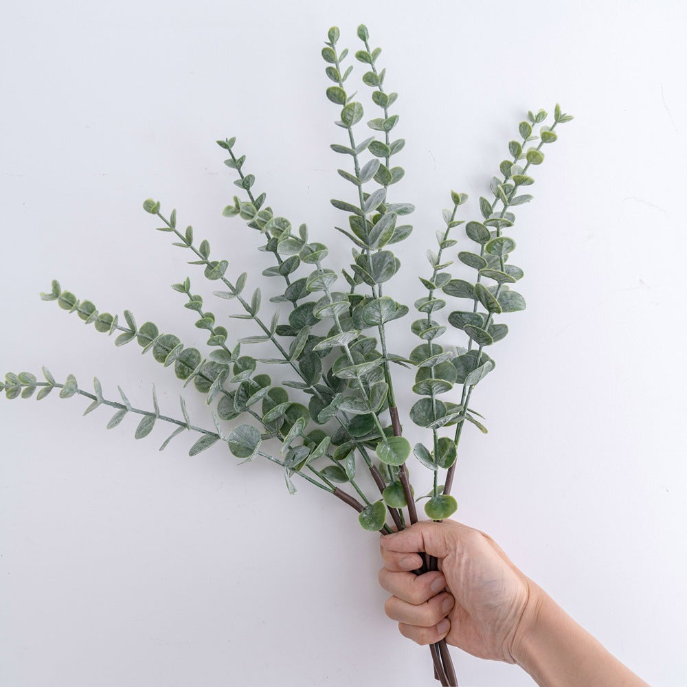 30 Stems Frosted Green Artificial Eucalyptus Sprays 17"