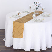 Polyester 108"x12" Table Runner Gold