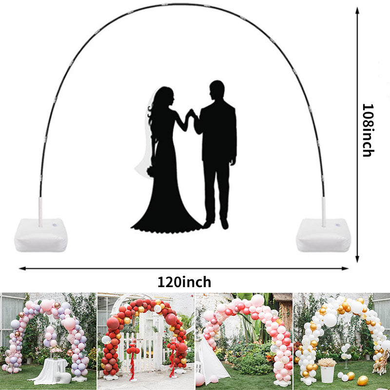 Heavy Duty DIY Balloon Arch Stand Kit 10Ft
