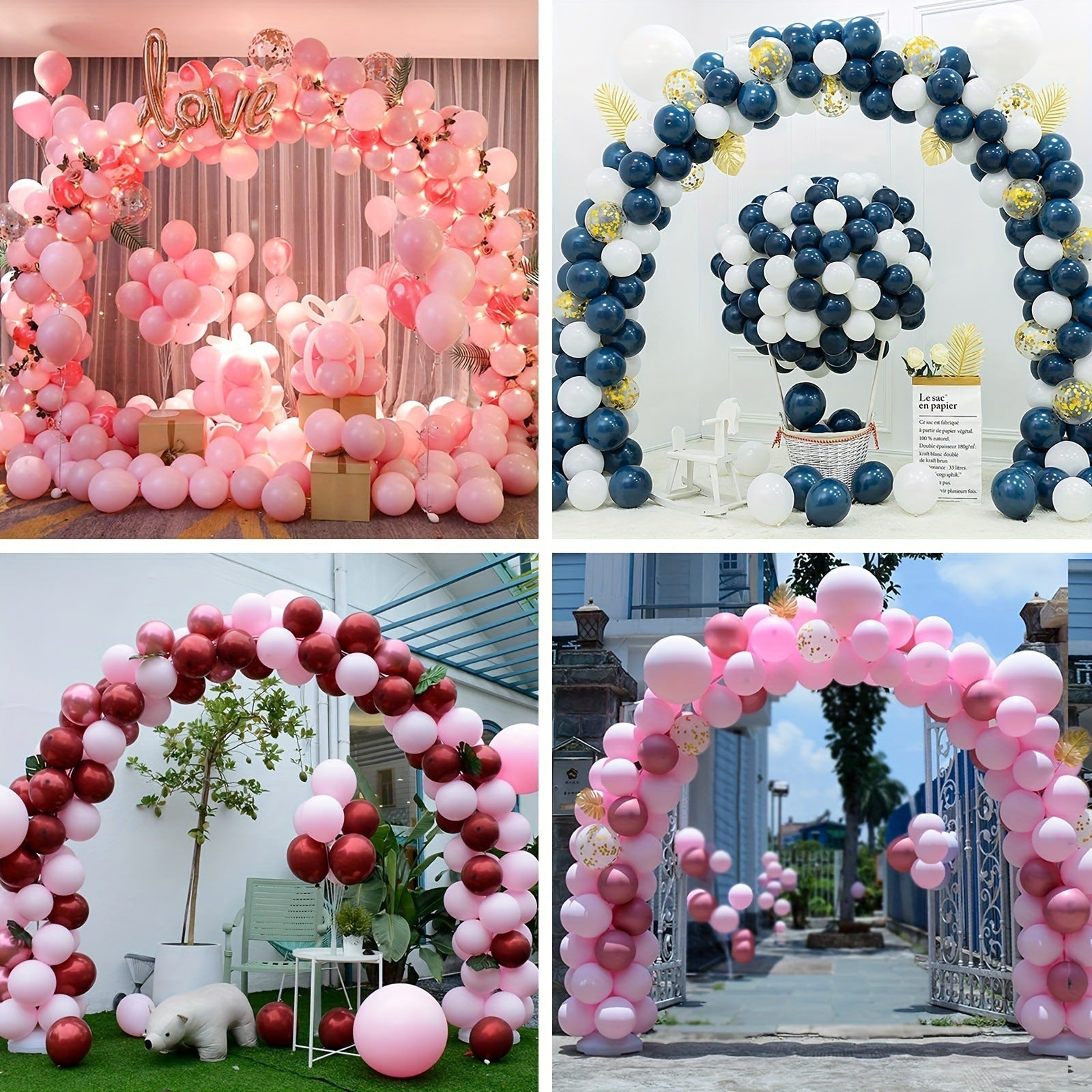 Heavy Duty DIY Balloon Arch Stand Kit 10Ft