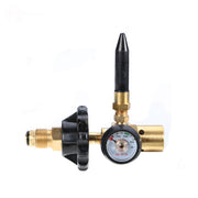 Helium Latex Balloon Filler Air Flow Inflator Regulator With Gauge For CGA580 Tank Valve Balloon Helium Tank Regulator Filler Valve
