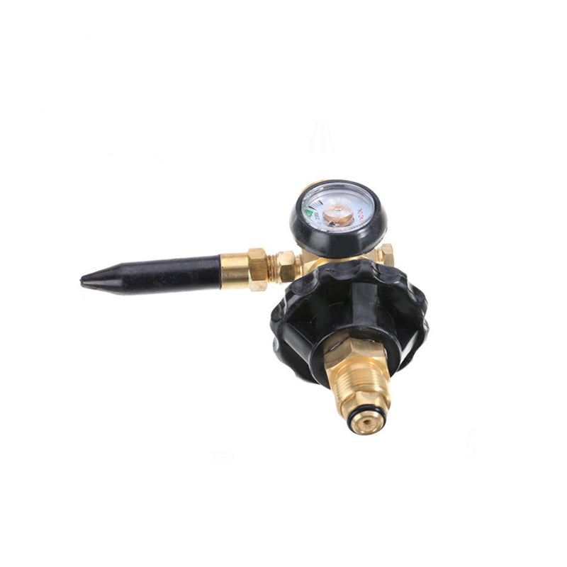 Helium Latex Balloon Filler Air Flow Inflator Regulator With Gauge For CGA580 Tank Valve Balloon Helium Tank Regulator Filler Valve