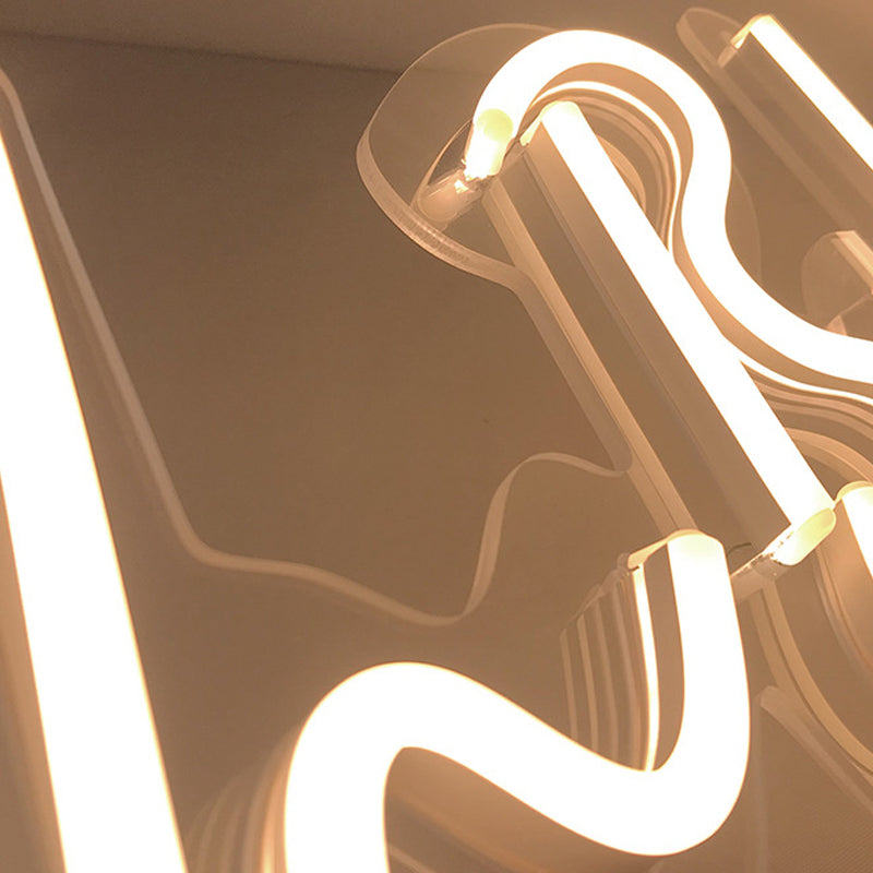 Mr & Mrs LED Neon Light Sign With Chain 33"