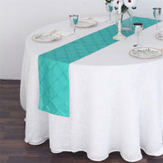Polyester 108"x12" Table Runner Lake Blue