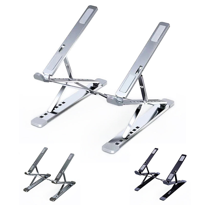 Laptop Stand Adjustable Portable Aluminum for 10" - 17" Laptop Tablet