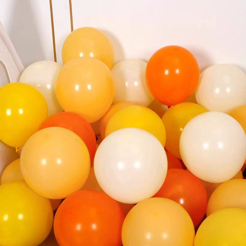 Lemon Yellow Balloons Mustard Yellow Latex Party Balloons for Birthday Baby Shower Graduation Wedding Gender Reveal Anniversary Party Decorations