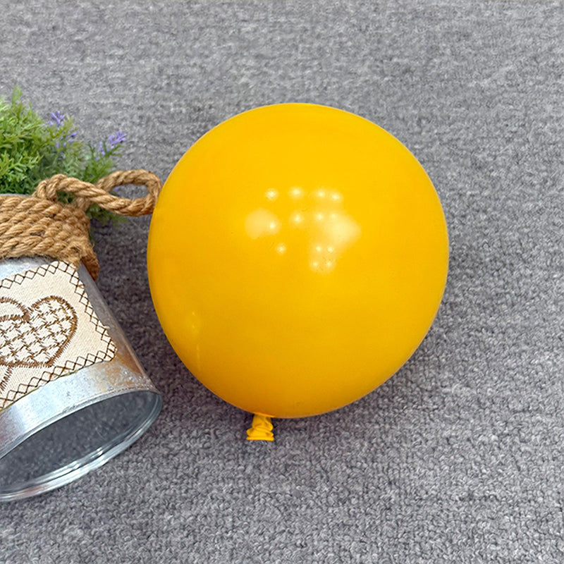 Lemon Yellow Balloons Mustard Yellow Latex Party Balloons for Birthday Baby Shower Graduation Wedding Gender Reveal Anniversary Party Decorations