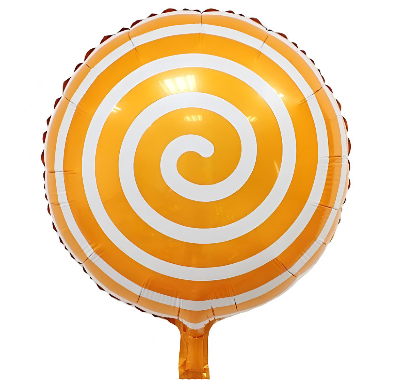 5Pcs 18" Round Mylar Foil Sweet Candy Balloons Orange