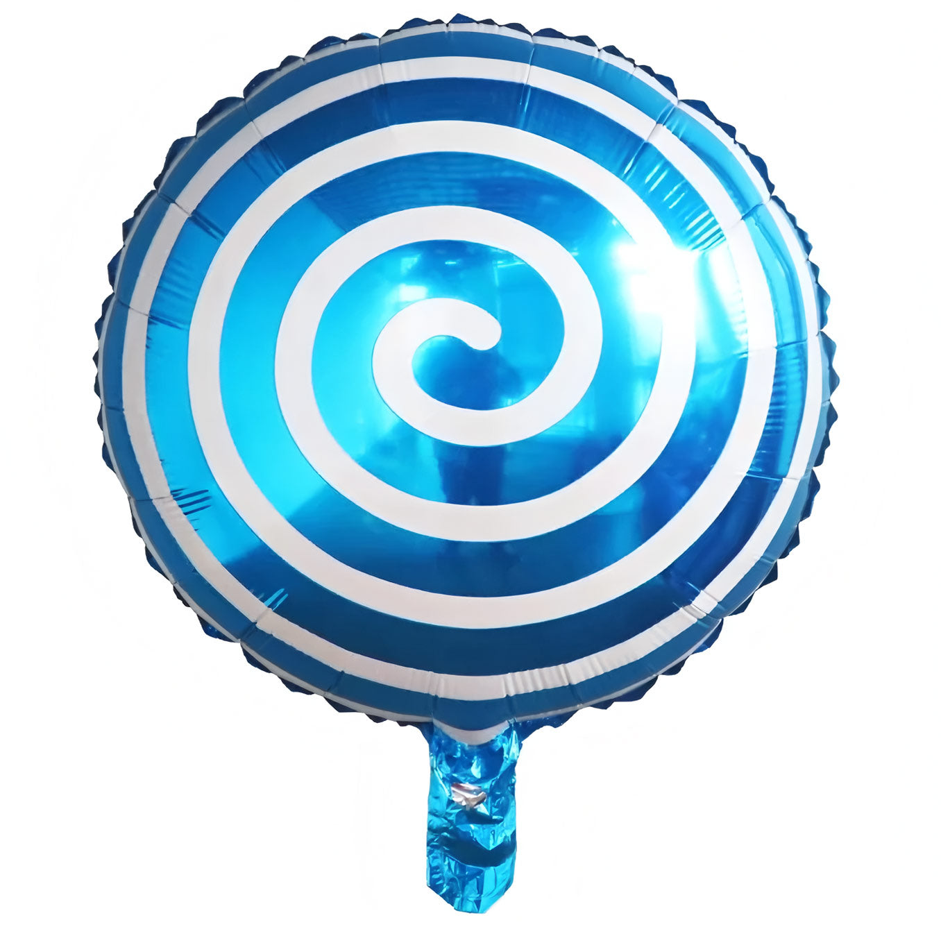 5Pcs 18" Round Mylar Foil Sweet Candy Balloons Dark Blue