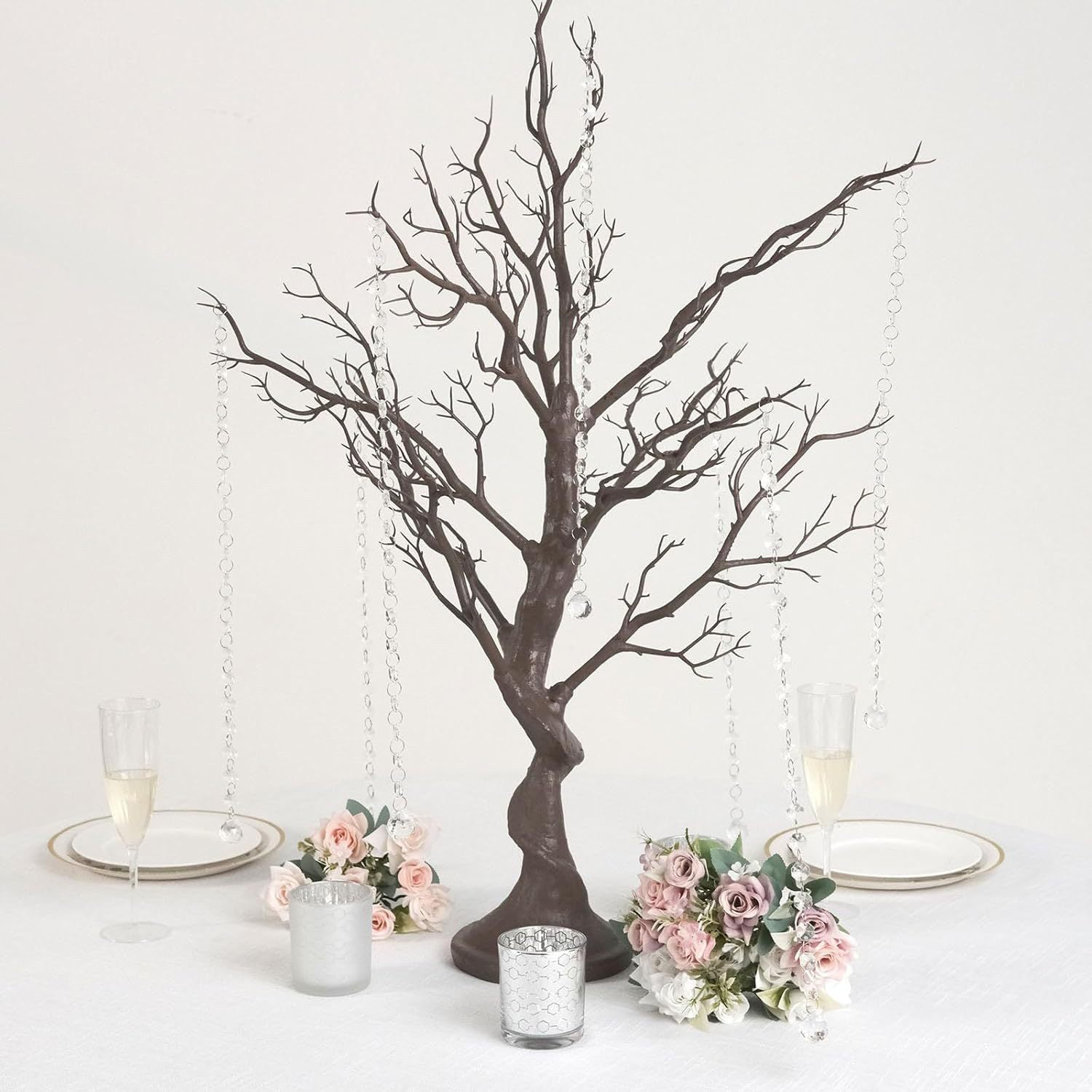 34" Black Manzanita Centerpiece Tree