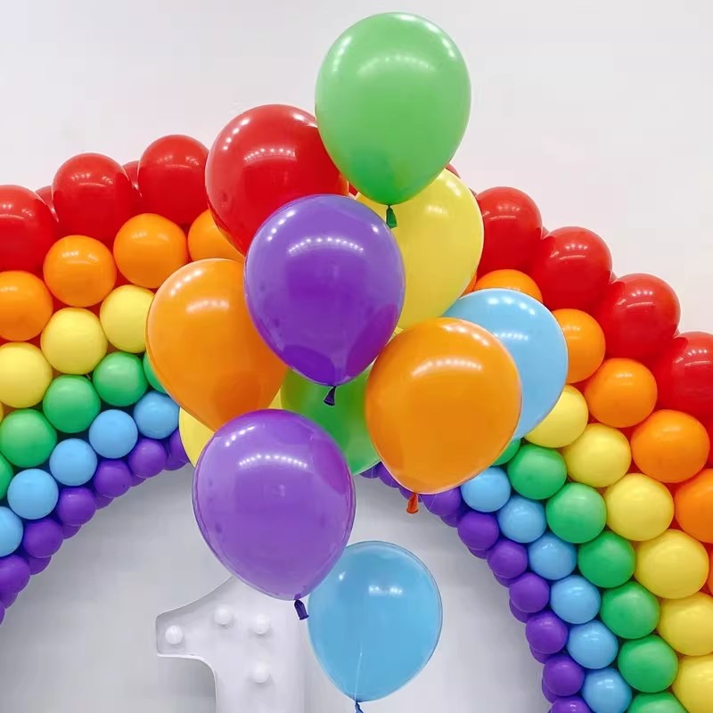 Matte Latex Helium Balloons for Baby Shower Birthday Graduation Casino Race Car Anniversary Retirement Pirate Gaming Theme Party Decorations