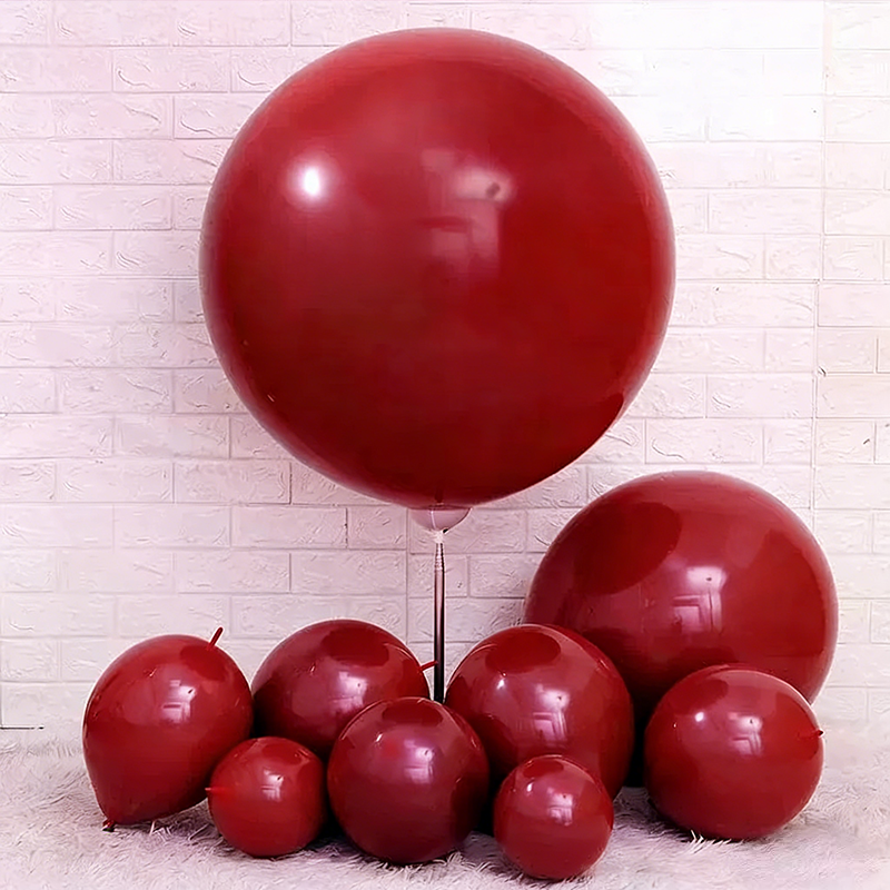 Retro Latex Party Balloon for Birthday Graduation Anniversary Baby Shower Wedding Decorations