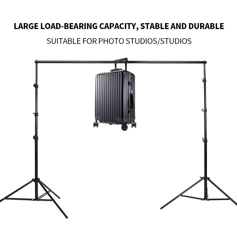 Metal Adjustable Pipe and Drape Photography Backdrop Stand Kit 8ftX10ft