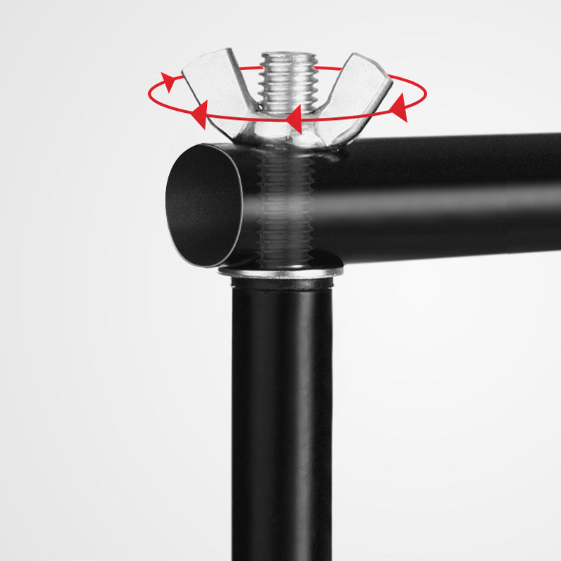 Metal Adjustable Pipe and Drape Photography Backdrop Stand Kit 10ft