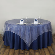 Organza 72"x72" Table Overlay White