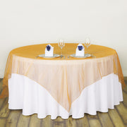 Organza 72"x72" Table Overlay Orange