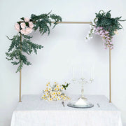 Over The Table Rod Stand 41" in Metal Gold with Clamps