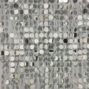 20Pcs 3ft Large Round Sequin Beaded Curtain Sparkle Door String Curtains Silver