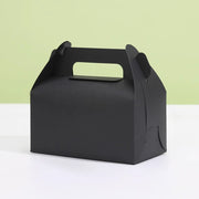 25 Pack Gable Treat Boxes Party Favor Goodie Bag Boxes Black