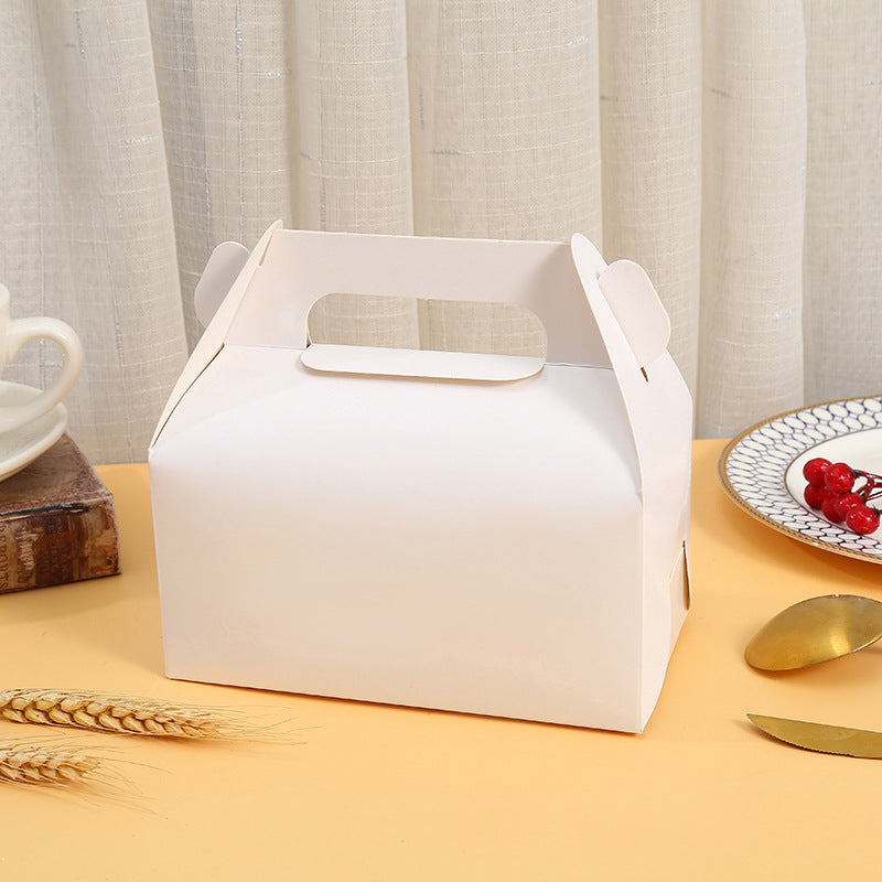 25 Pack Gable Treat Boxes Party Favor Goodie Bag Boxes White