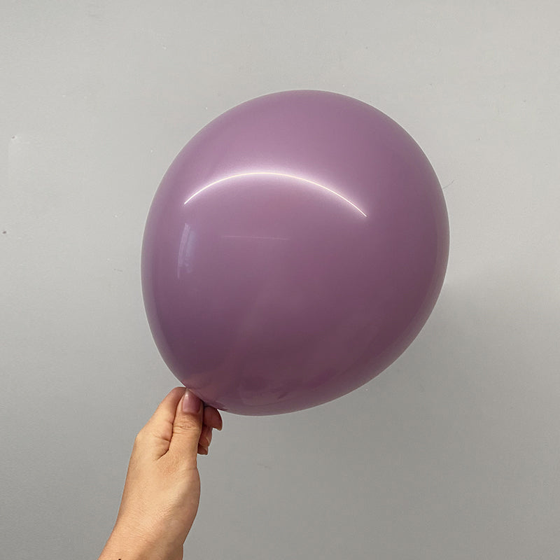 5" Latex Balloons 100 Pcs Pastel Dusk Purple