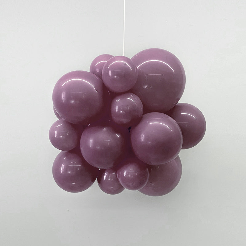 36" Latex Balloons 5 Pcs Pastel Dusk Purple
