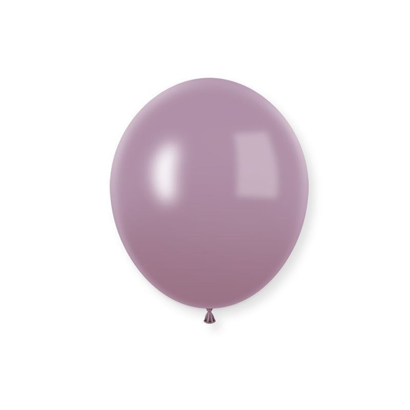 10" Latex Balloons 100 Pcs Pastel Dusk Purple