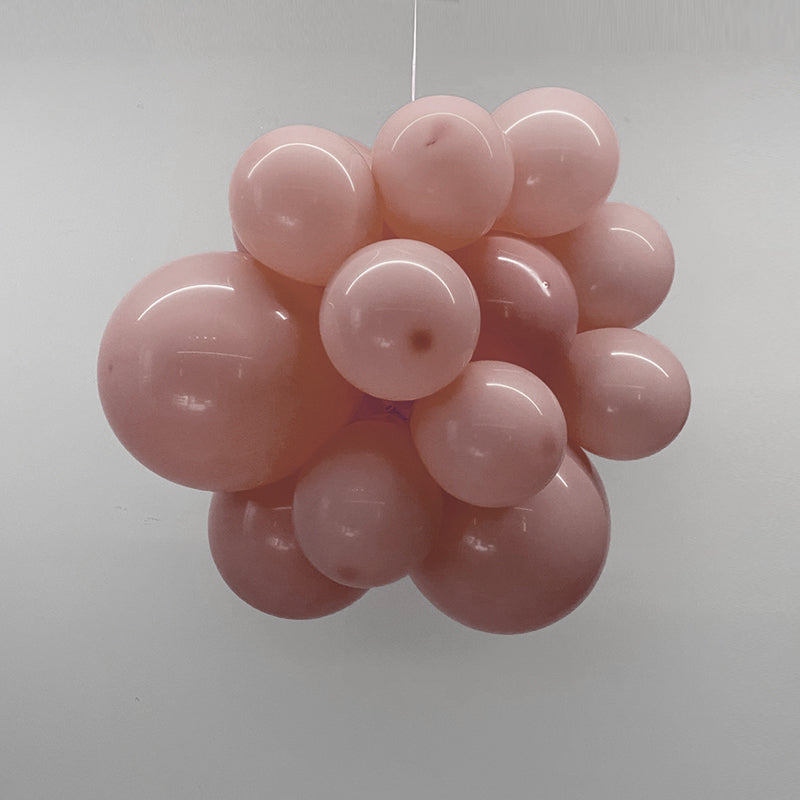 10" Latex Balloons 100 Pcs Pastel Dusk Rose