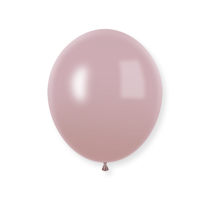 12" Latex Balloons 25 Pcs Pastel Dusk Rose