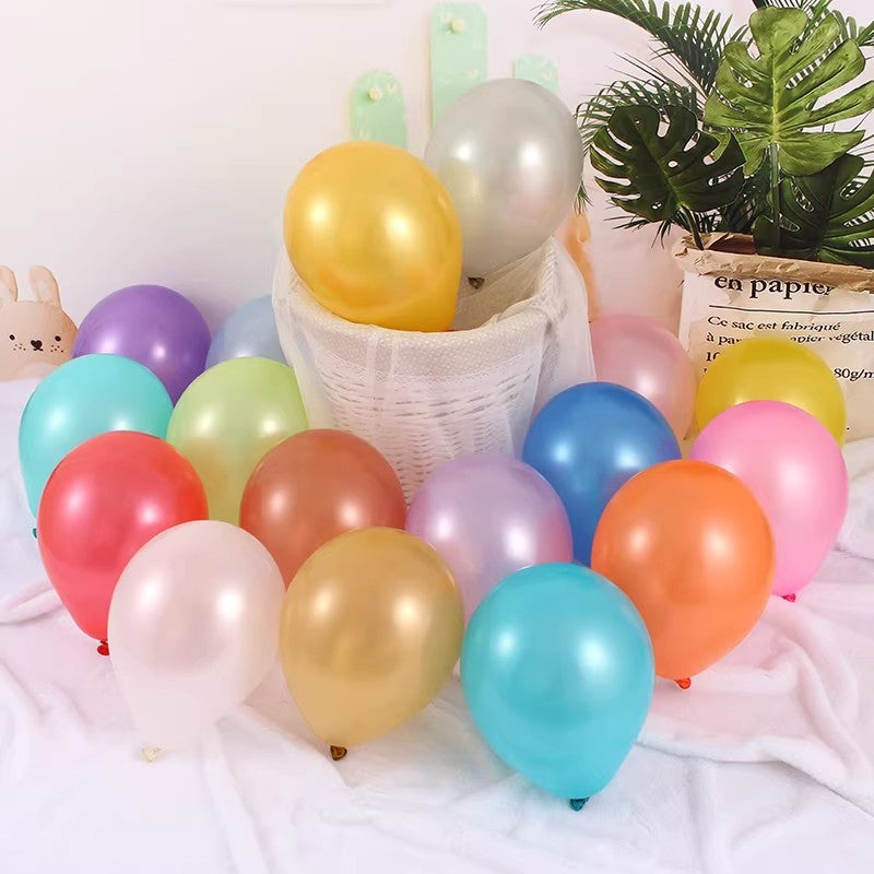 Pearl Latex Party Balloons for Wedding Engagement Bridal Baby Shower Birthday Party Decorations