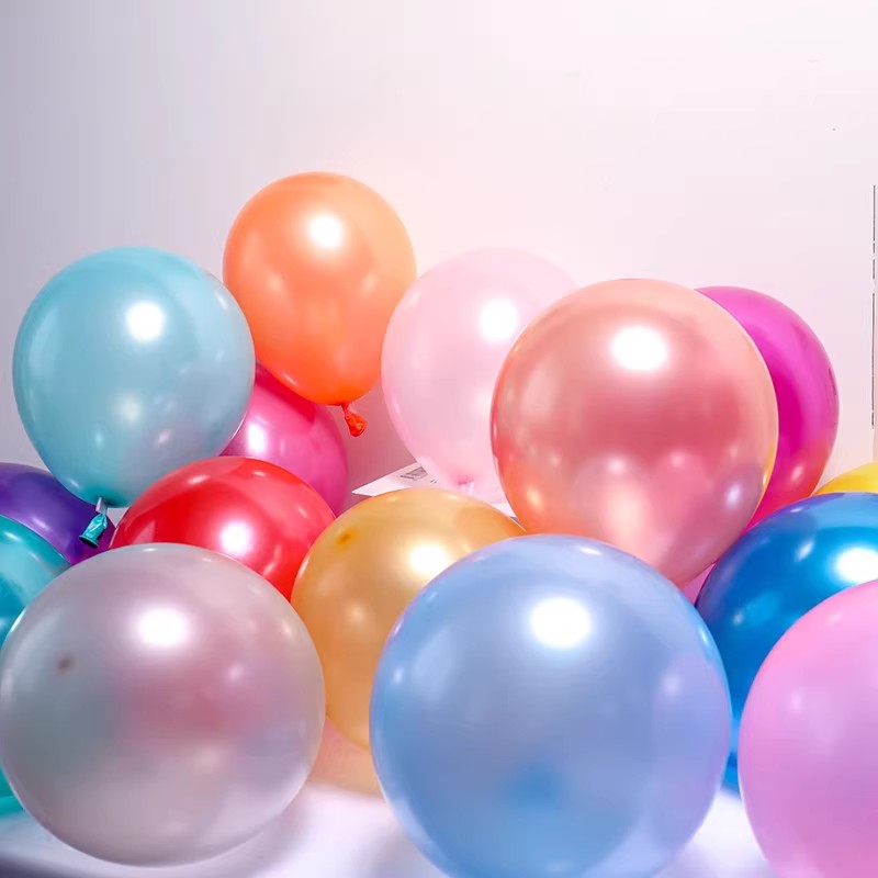 Pearl Latex Party Balloons for Wedding Engagement Bridal Baby Shower Birthday Party Decorations