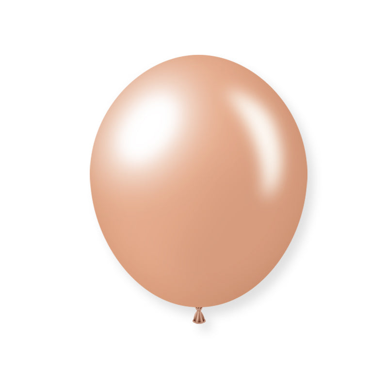 12" Latex Balloons 25 Pcs Pearl Rose Gold
